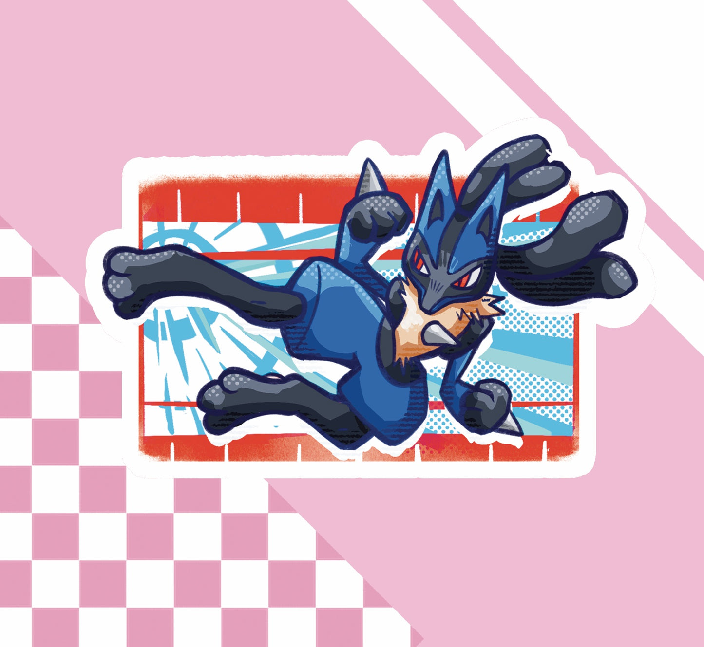 Lucario Sticker