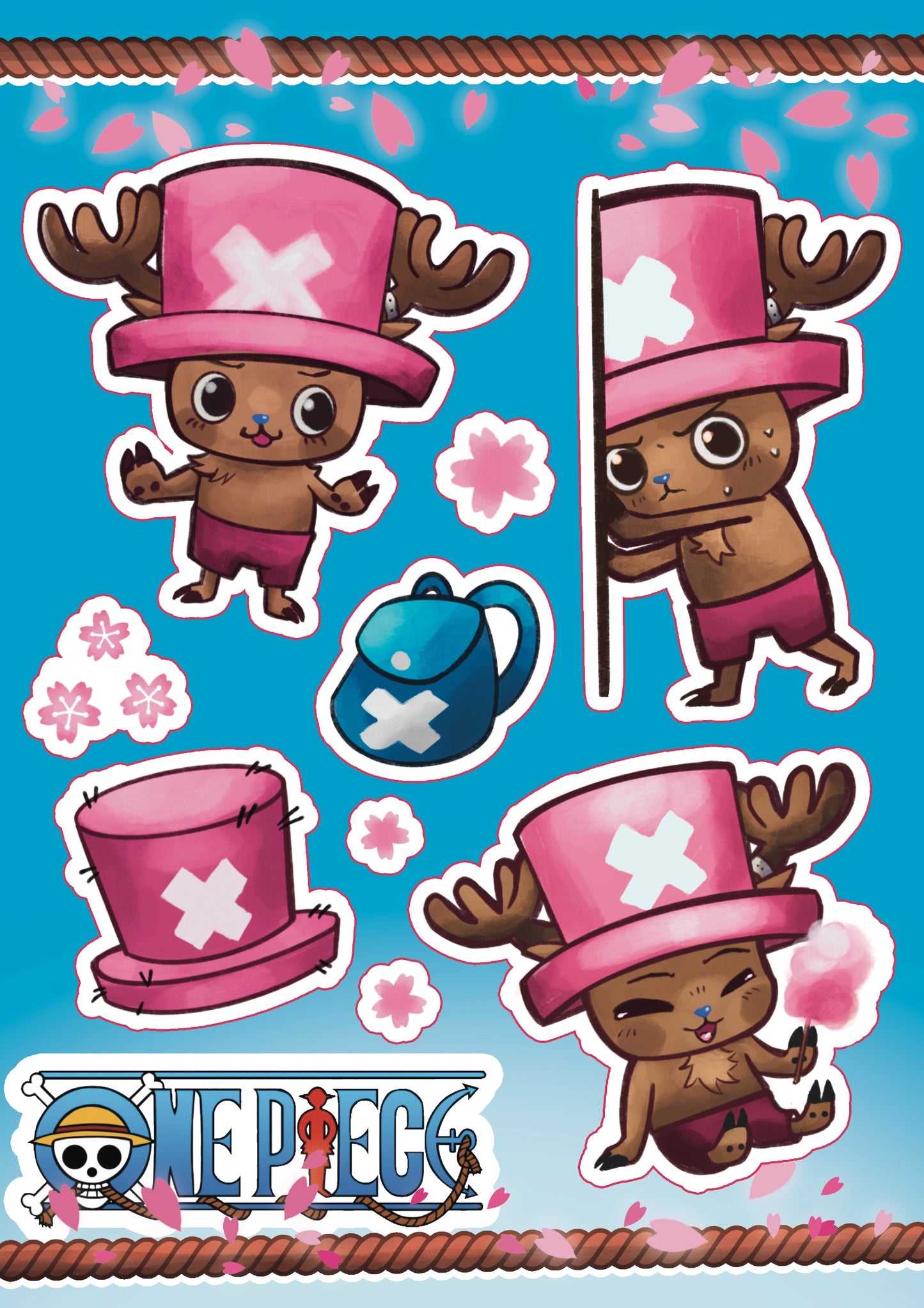 Chopper Stickersheet