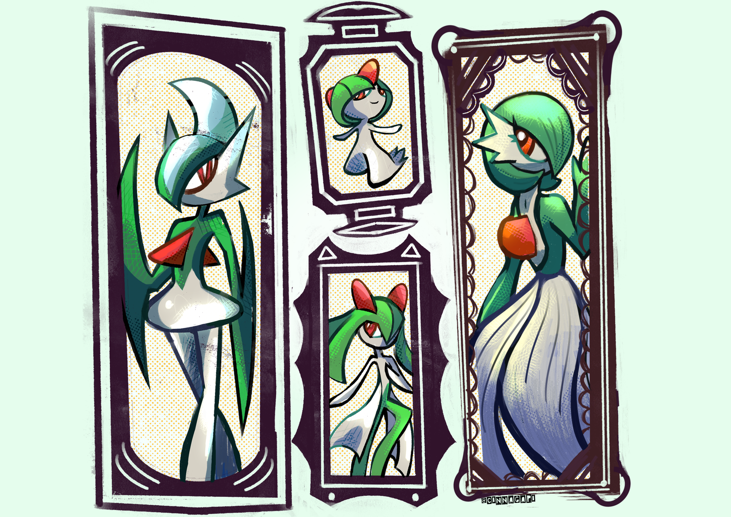 Gardevior Print