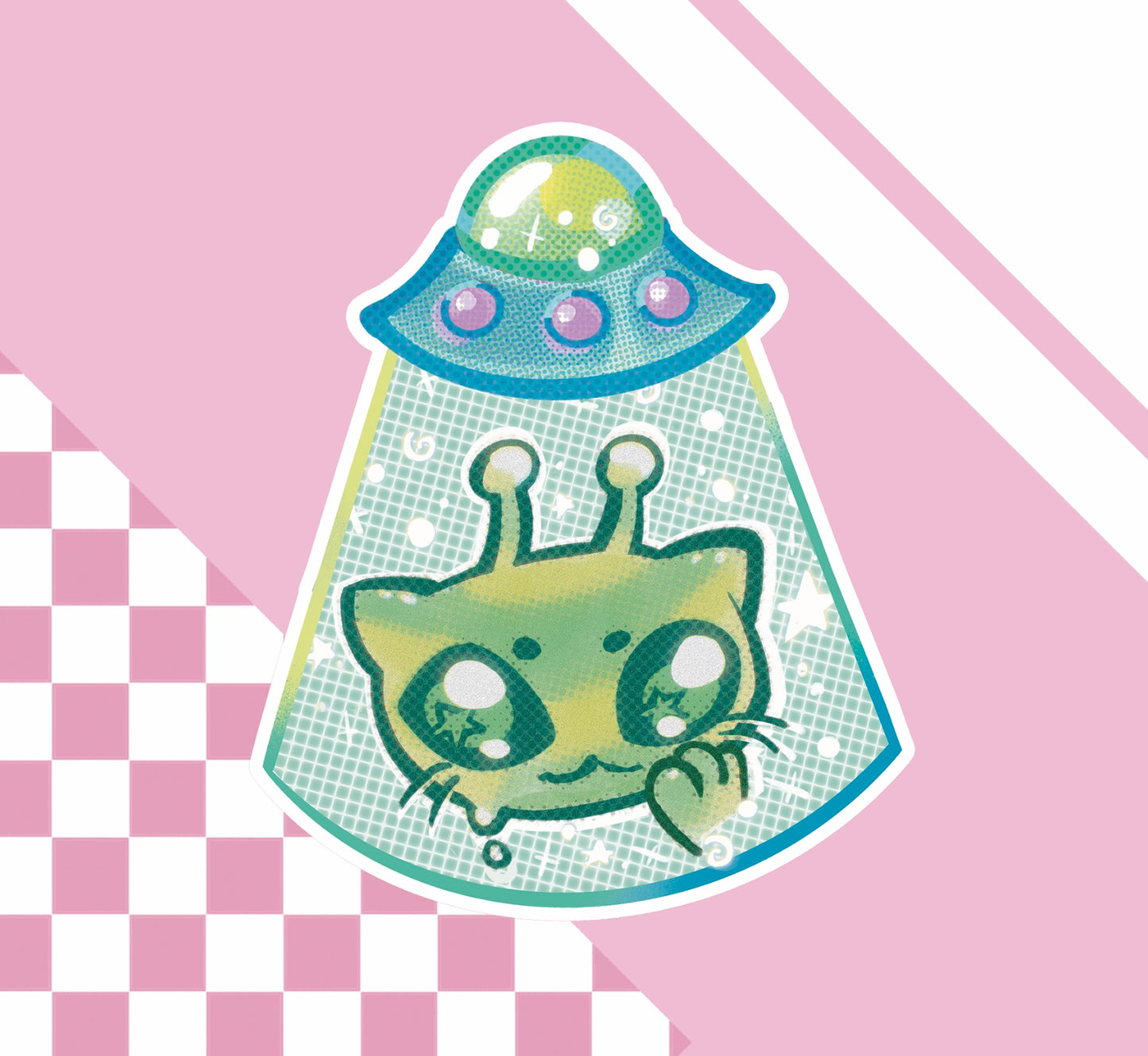 Gnarp Cat Sticker