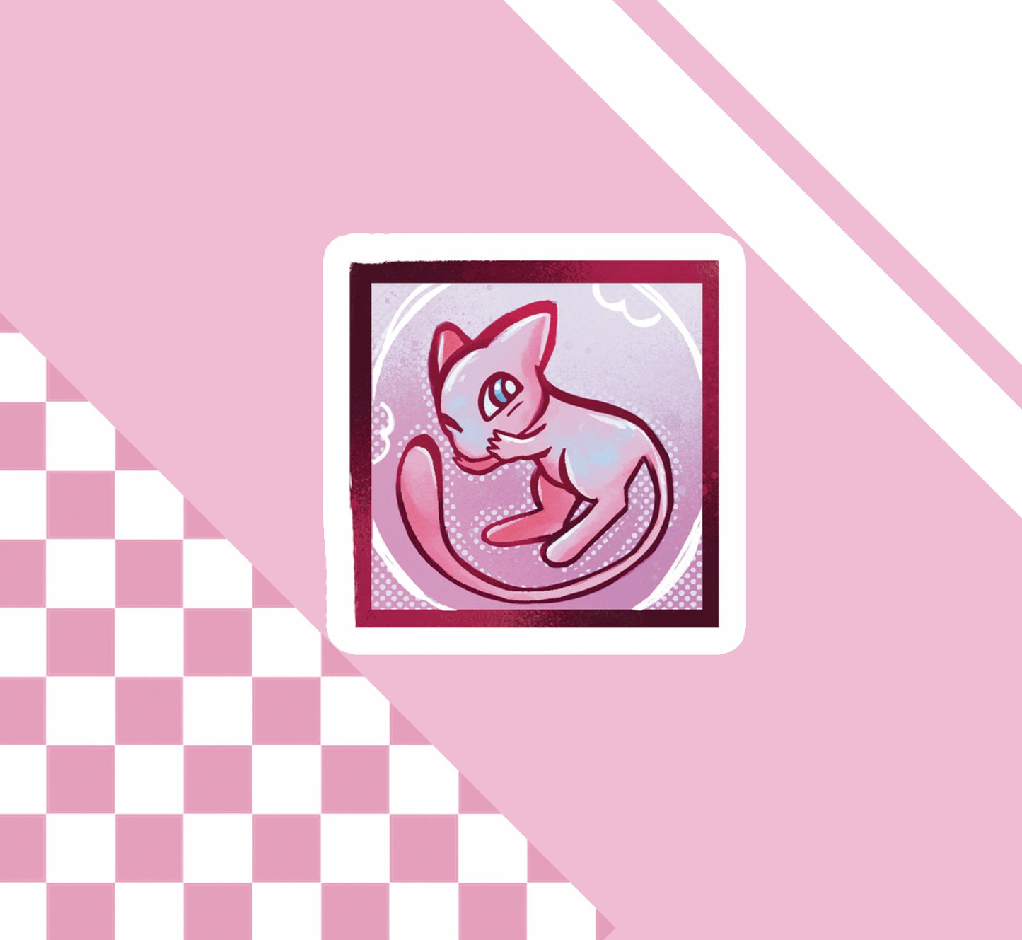 Mew Sticker