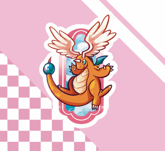 Mega Dragonite Sticker