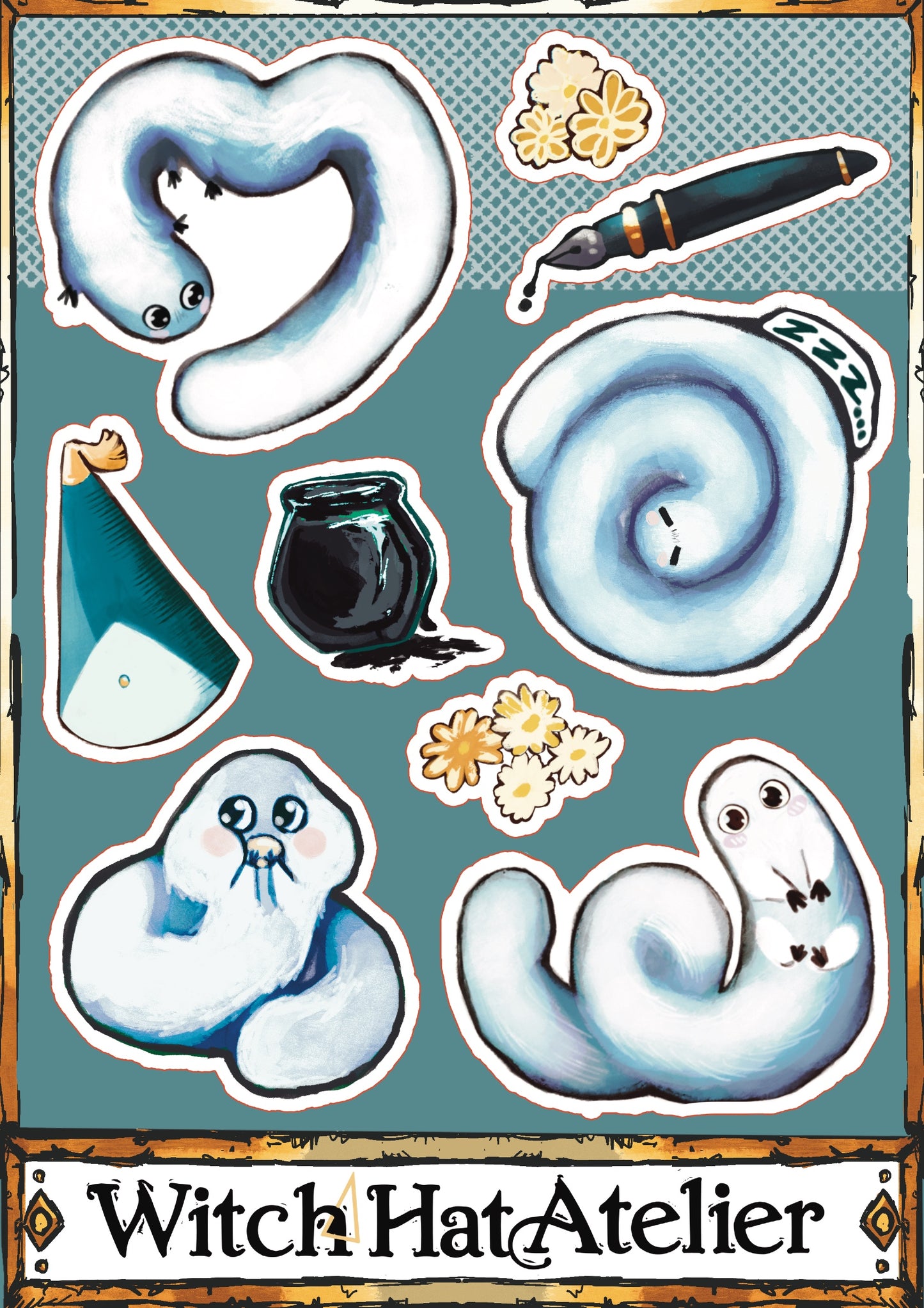 Witch Hat Atelier Stickersheet