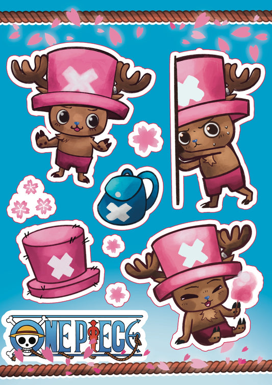 Chopper Stickersheet