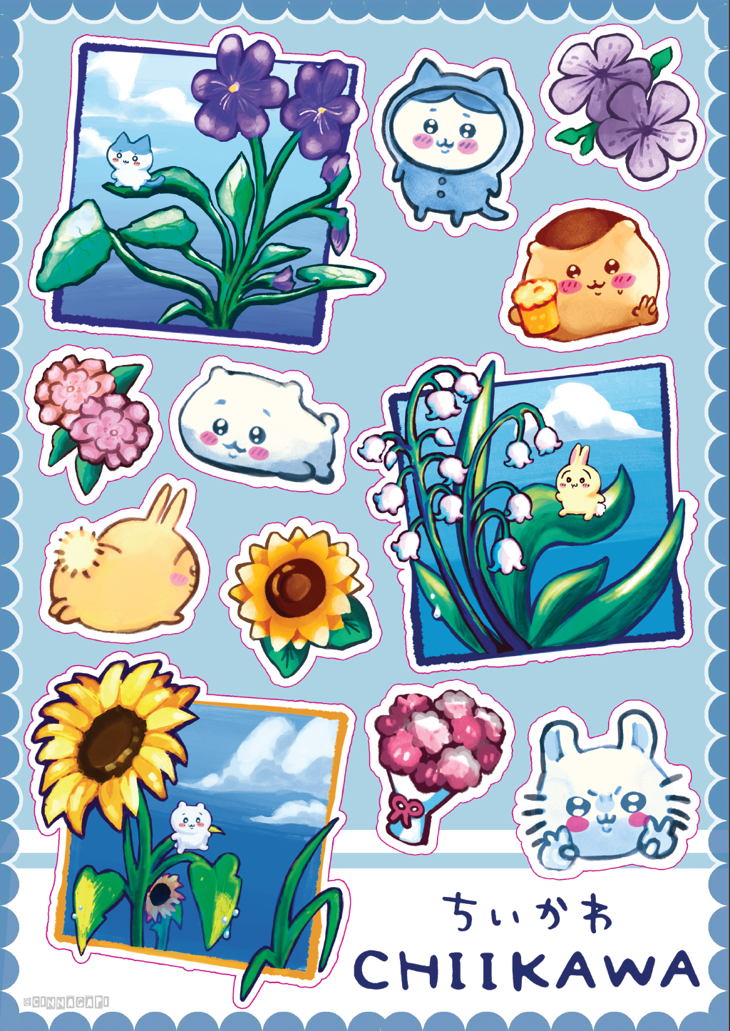 Chiikawa Stickersheet
