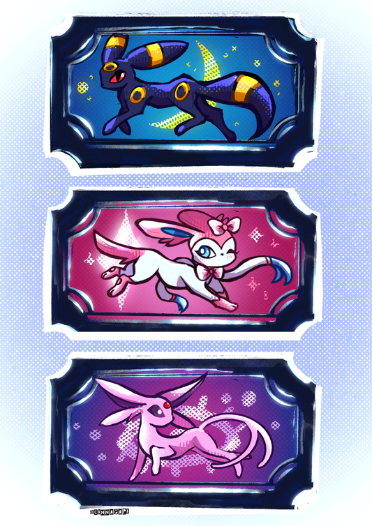 Eeveelutions Print