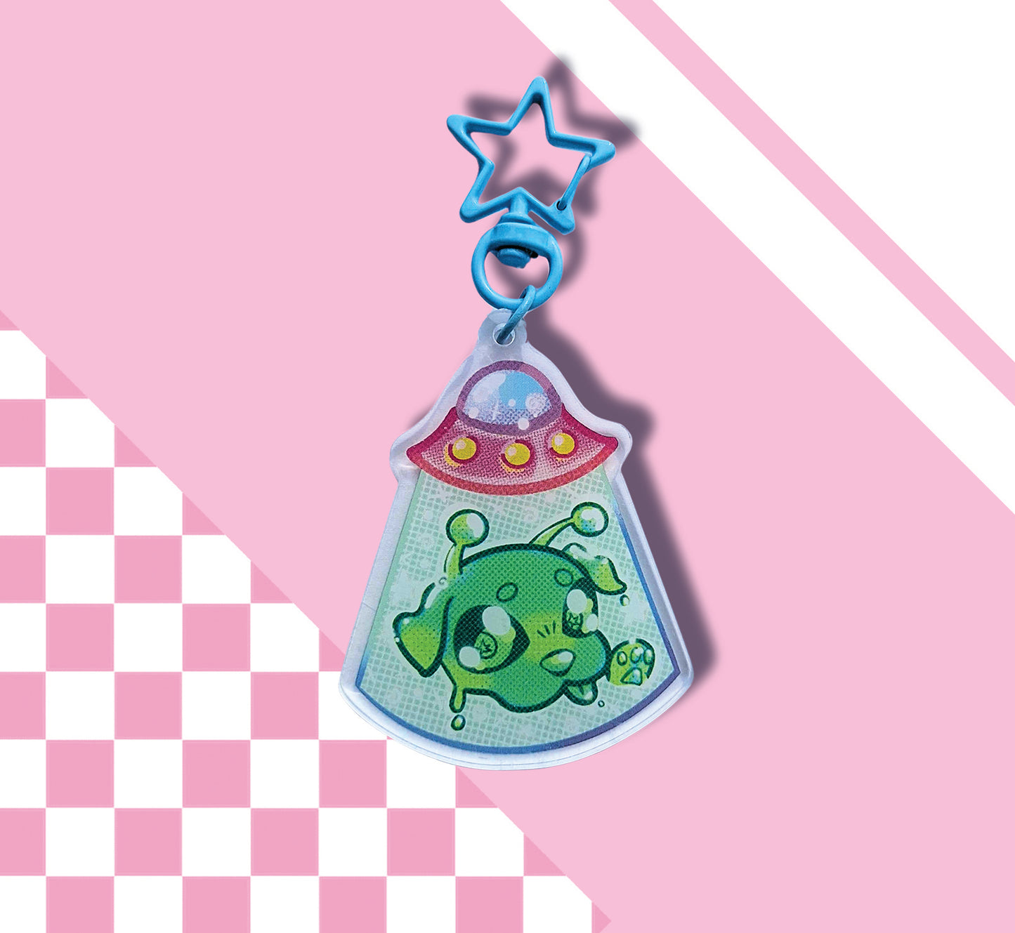 Gnarp Dog Keychain